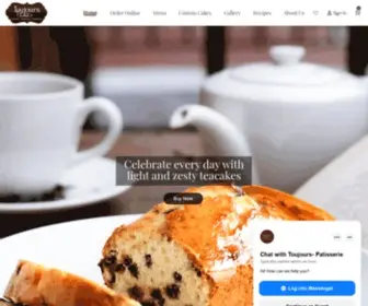 Toujours.co.in(Toujours-The Best Online Cake Delivery in Mumbai to indulge in premium patisserie) Screenshot