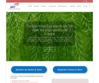 Toulonavenir.com(Toulon @ Venir) Screenshot