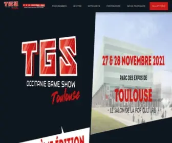 Toulouse-Game-Show.fr(TGS Toulouse Occitanie) Screenshot