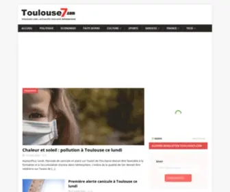Toulouse7.com(Actualités) Screenshot