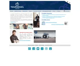 Toupargelgroupe.fr(Groupe Toupargel) Screenshot