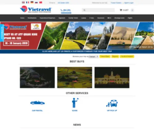 Tour-Asia.net(Vietnam Tour Booking Online) Screenshot