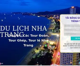 Tour-Nhatrang.com(Tour Nha Trang) Screenshot