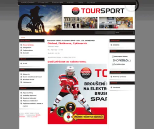 Tour-Sport.cz(Tour Sport) Screenshot