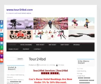 Tour24BD.com(It is tourism and travel related website) Screenshot