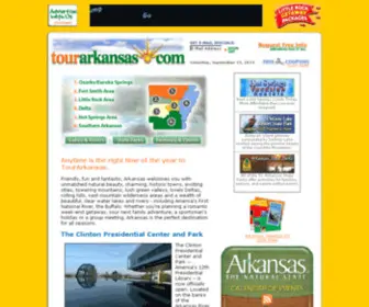 Tourarkansas.com(Arkansas travel and tourism information.Discounts) Screenshot