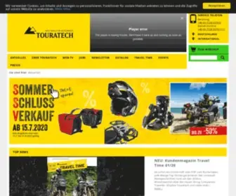 Touratech.de(Motorradzubehör) Screenshot