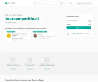 Tourcompetitie.nl(De domeinnaam is te koop) Screenshot