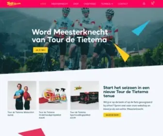 Tourdetietema.nl(Tour de Tietema Cycling Team) Screenshot