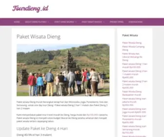 Tourdieng.id(Tour Liburan murah ke Dieng) Screenshot