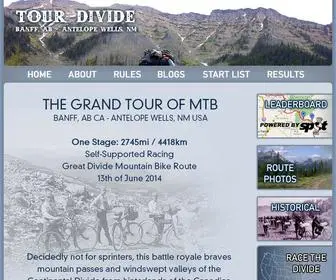 Tourdivide.org(Welcome, Bienvenue, Bienvenido a) Screenshot