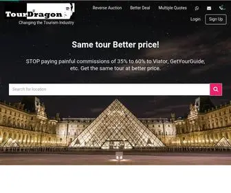 Tourdragon.com(TourDragon Compare Tours & Travel activities) Screenshot