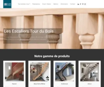 Tourdubois.com(Les Escaliers Tour du Bois) Screenshot