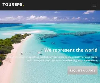 Toureps.com(We represent the world) Screenshot