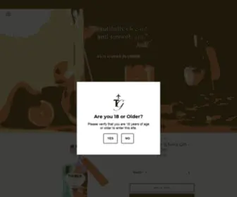 Tourergin.co.uk(Ultra premium small batch gins) Screenshot