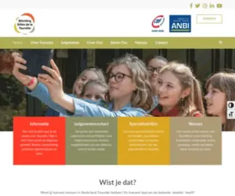 Tourette.nl(Nederlandse Informatieve Website van de Stichting Gilles de la Tourette) Screenshot