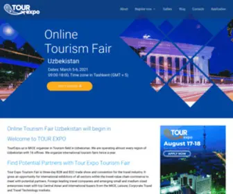 Tourexpo.uz(Tourism Exhibitions in Uzbekistan) Screenshot