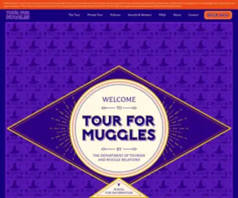 Tourformuggles.com(The Best Harry Potter Walking Tour in the World) Screenshot