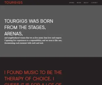 Tourgigs.com(TourGigs // Concert Films) Screenshot