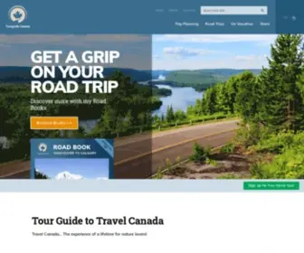 Tourguidecanada.com(Tour Guide to Travel Canada) Screenshot