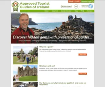 Tourguides.ie(Home Tourism Ireland) Screenshot