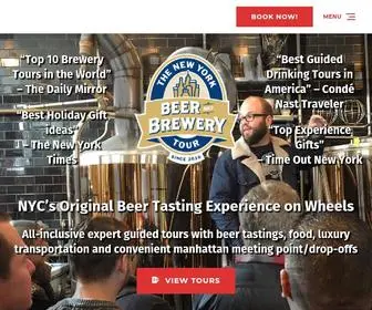 Tourguidesofnewyork.com(The New York Beer & Brewery Tour) Screenshot