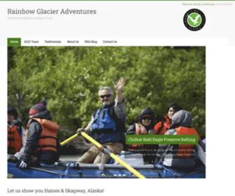 Tourhaines.com(Rainbow Glacier Adventures) Screenshot