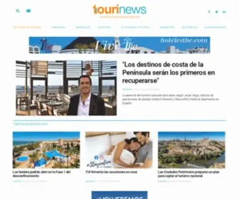 Tourinews.es(Noticias y notas de prensa de turismo) Screenshot
