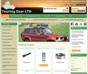 Touring-Gear.com(Camping equipment and accessories) Screenshot