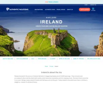 Tourireland.com(Tour Ireland) Screenshot