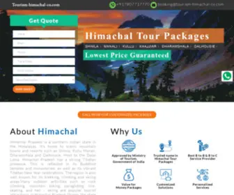 Tourism-Himachal-CO.com(Himachal Tours Packages) Screenshot