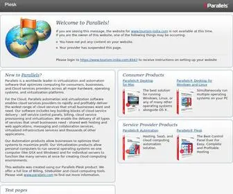 Tourism-India.com(Domain Default page) Screenshot