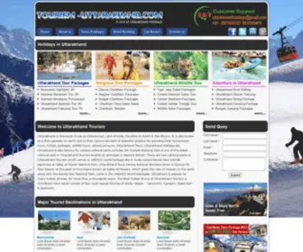 Tourism-Uttarakhand.com(Tourism Uttarakhand) Screenshot