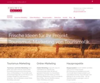 Tourismatik.com(Tourismus Marketing von Tourismatik) Screenshot
