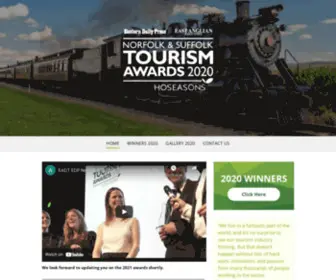 Tourismawards.co.uk(East of England Tourism Awards) Screenshot