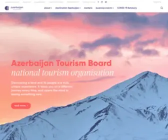 Tourismboard.az(Azerbaijan Tourism Board) Screenshot