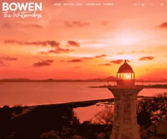 Tourismbowen.com.au(Visit Bowen) Screenshot