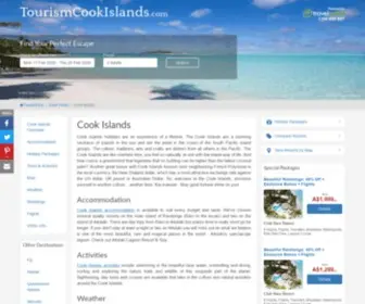 Tourismcookislands.com(Cook Islands Travel Guide) Screenshot