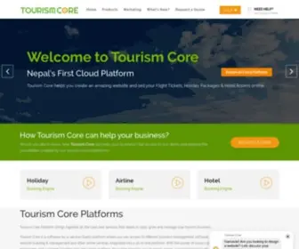 Tourismcore.com(Tourism Core) Screenshot