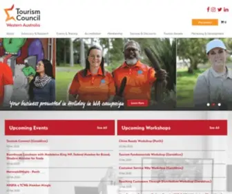 Tourismcouncilwa.com.au(Tourism Council of WA) Screenshot