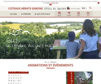 Tourisme-3Cag-Gers.com(Tourisme 3Cag Gers) Screenshot