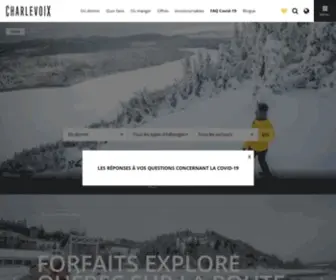 Tourisme-Charlevoix.com(Tourisme Charlevoix) Screenshot