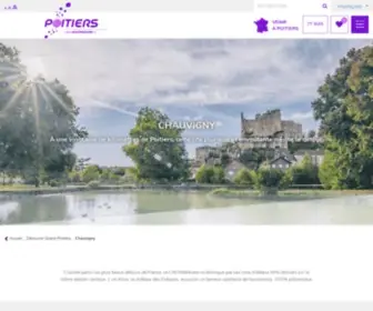 Tourisme-Chauvigny.com(Visit Poitiers) Screenshot