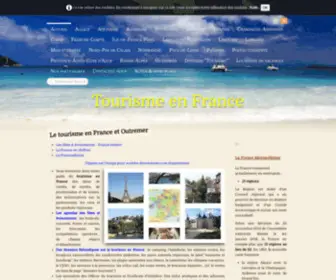 Tourisme-France.info(Tourisme en France et outre) Screenshot