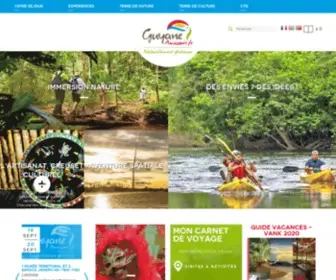 Tourisme-Guyane.com(Amazonie française) Screenshot