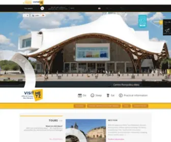 Tourisme-Metz.com(Добро пожаловать на веб) Screenshot