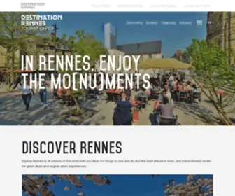 Tourisme-Rennes.com(Office de Tourisme de Rennes) Screenshot