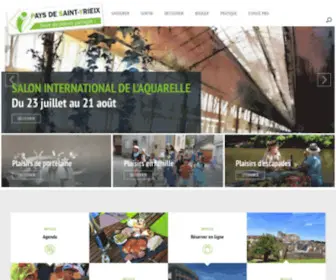 Tourisme-Saint-Yrieix.com(Tourisme Saint Yrieix) Screenshot