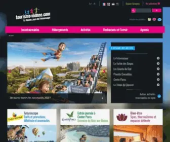 Tourisme-Vienne.com(Tourisme en Vienne) Screenshot