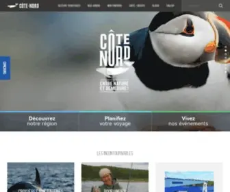 Tourismecote-Nord.com(Vacances au Québec) Screenshot